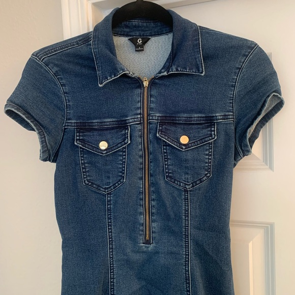 Denim Guess Dress - Picture 2 of 4